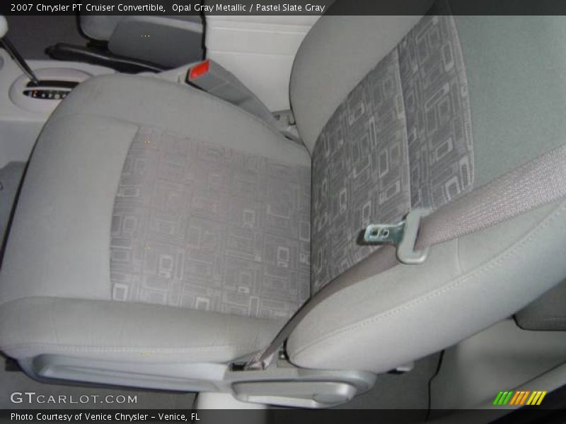 Opal Gray Metallic / Pastel Slate Gray 2007 Chrysler PT Cruiser Convertible