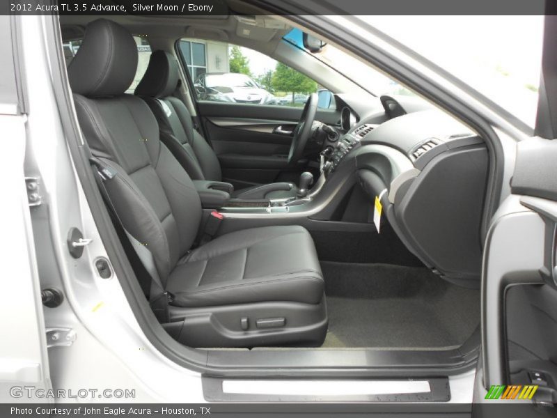 Silver Moon / Ebony 2012 Acura TL 3.5 Advance