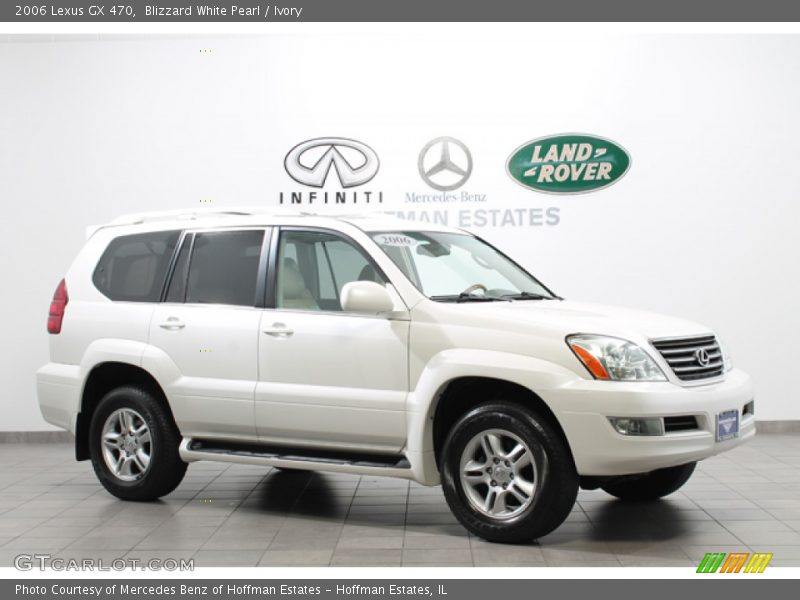 Blizzard White Pearl / Ivory 2006 Lexus GX 470