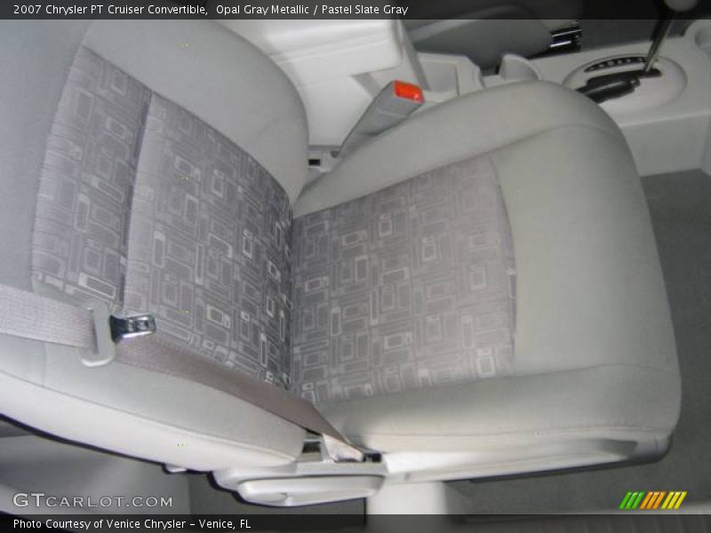 Opal Gray Metallic / Pastel Slate Gray 2007 Chrysler PT Cruiser Convertible
