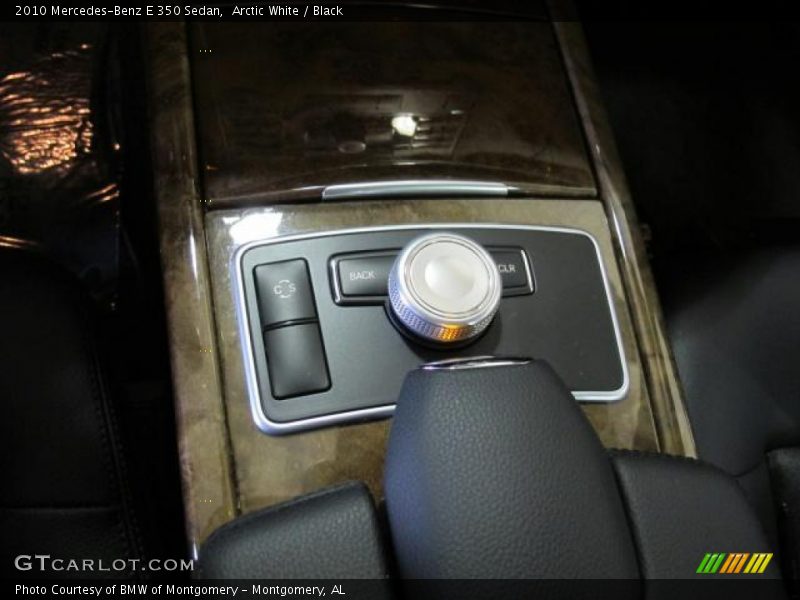 Arctic White / Black 2010 Mercedes-Benz E 350 Sedan