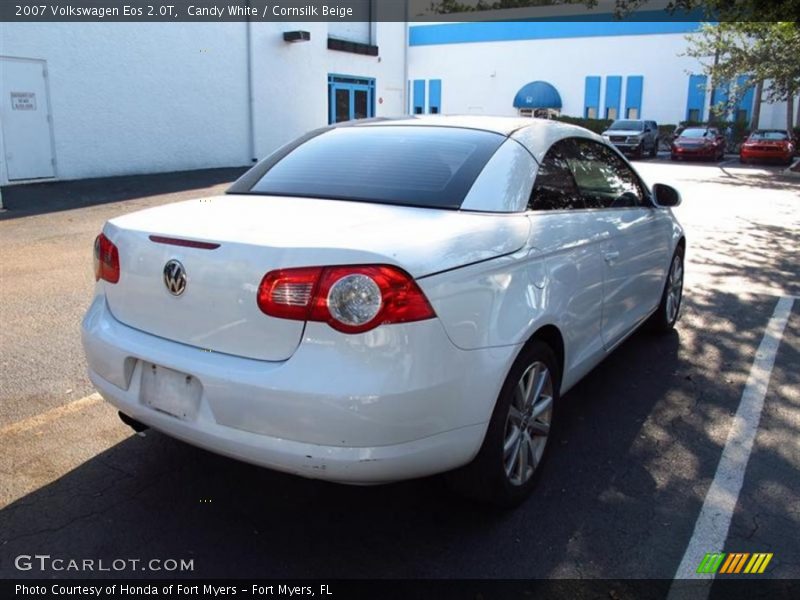 Candy White / Cornsilk Beige 2007 Volkswagen Eos 2.0T