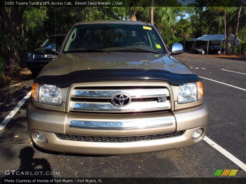 Desert Sand Metallic / Oak 2003 Toyota Tundra SR5 Access Cab