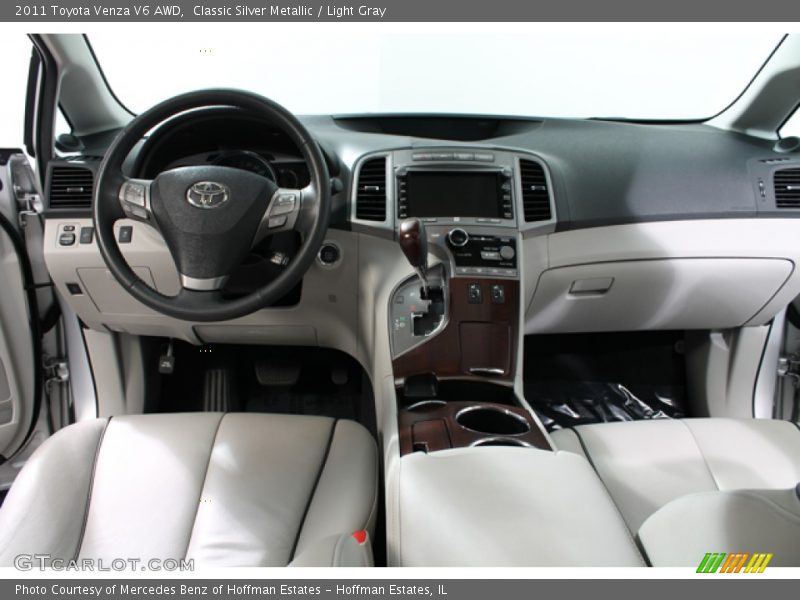 Classic Silver Metallic / Light Gray 2011 Toyota Venza V6 AWD