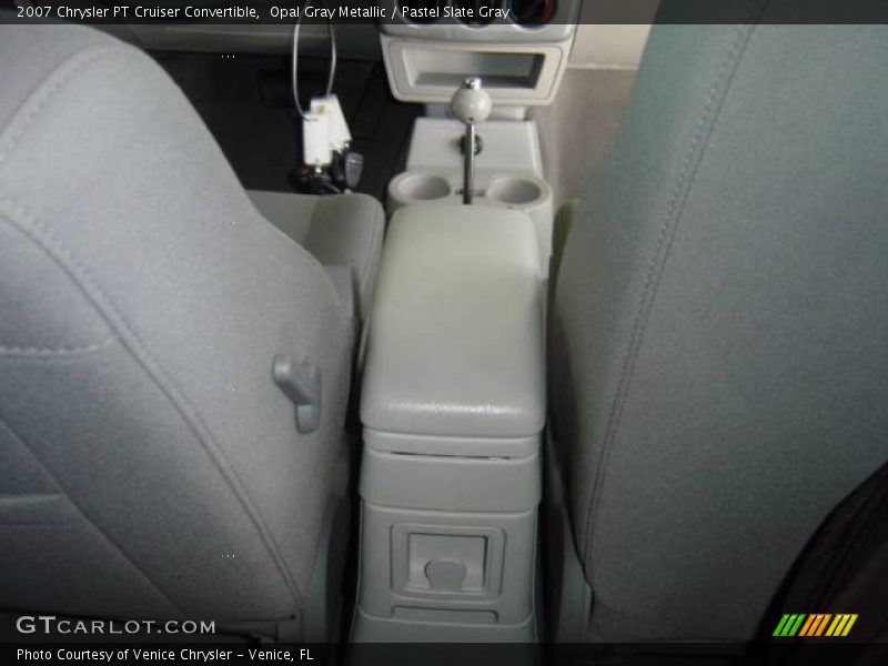 Opal Gray Metallic / Pastel Slate Gray 2007 Chrysler PT Cruiser Convertible
