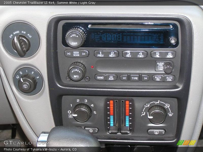 Summit White / Light Gray 2005 Chevrolet TrailBlazer LS 4x4