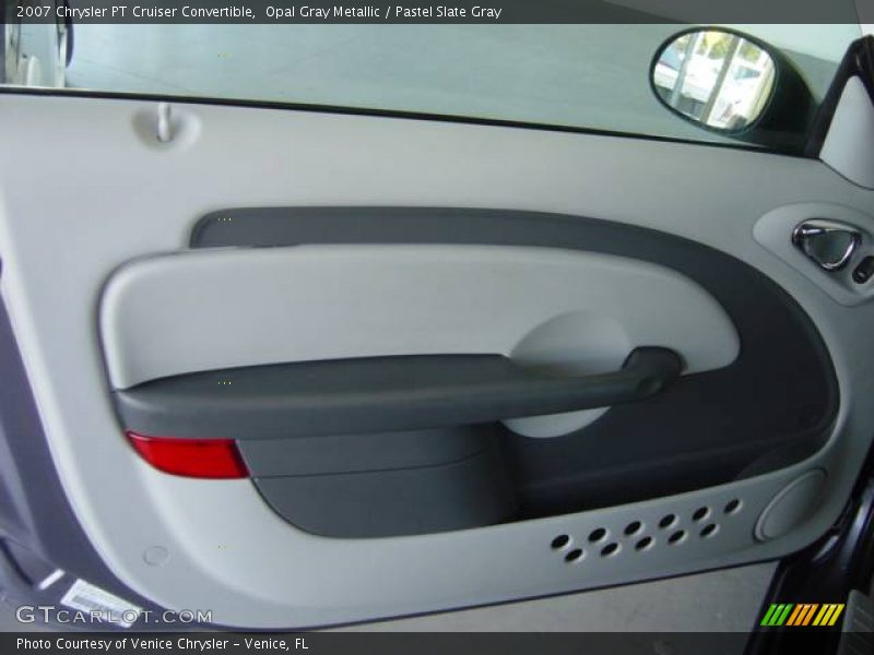 Opal Gray Metallic / Pastel Slate Gray 2007 Chrysler PT Cruiser Convertible