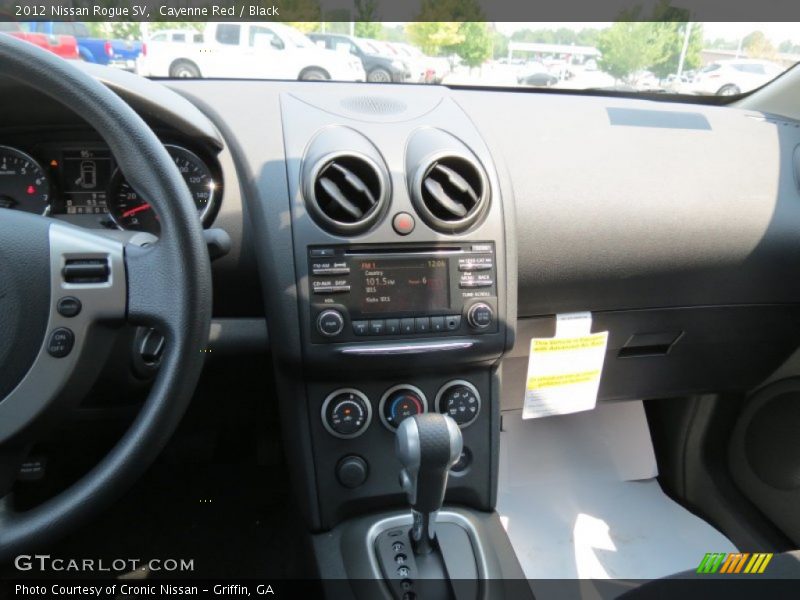 Cayenne Red / Black 2012 Nissan Rogue SV