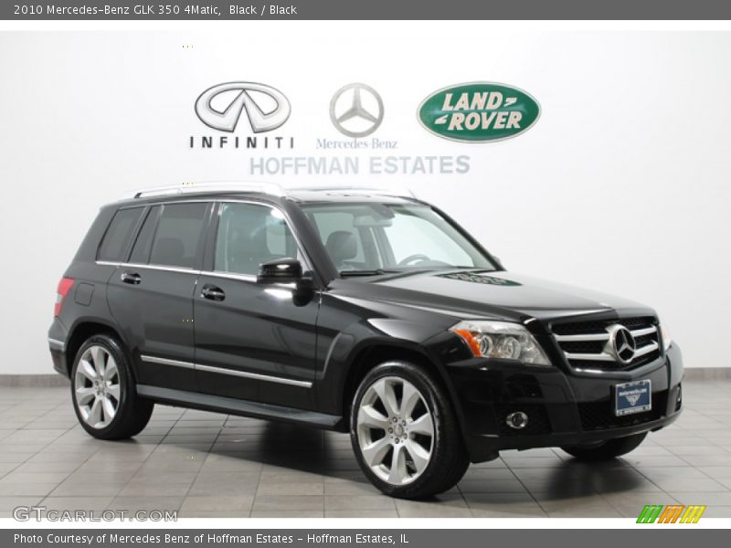 Black / Black 2010 Mercedes-Benz GLK 350 4Matic