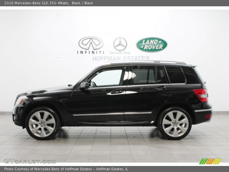 Black / Black 2010 Mercedes-Benz GLK 350 4Matic