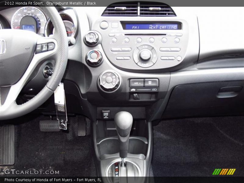 Controls of 2012 Fit Sport