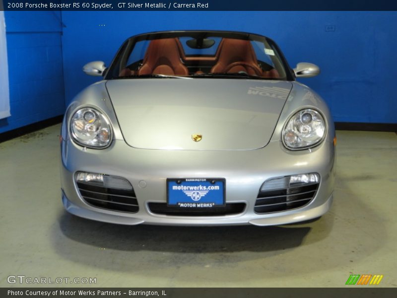 GT Silver Metallic / Carrera Red 2008 Porsche Boxster RS 60 Spyder
