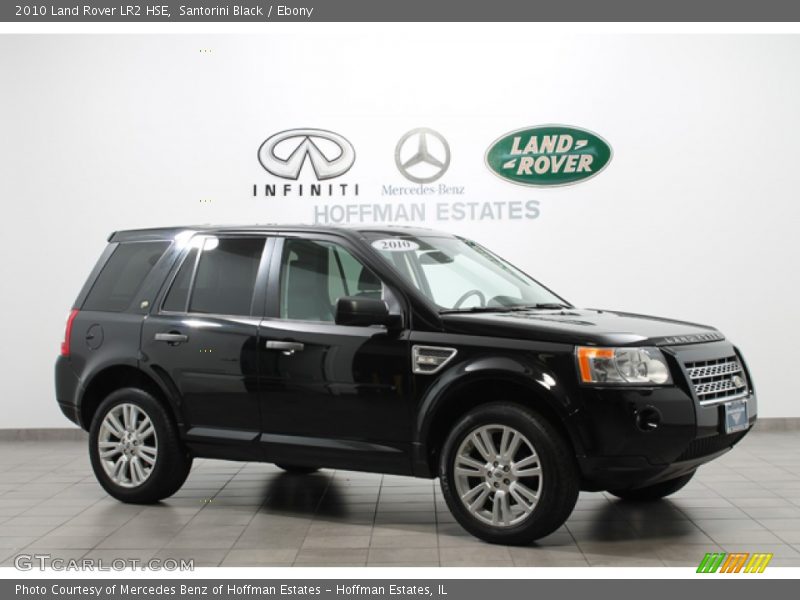 Santorini Black / Ebony 2010 Land Rover LR2 HSE