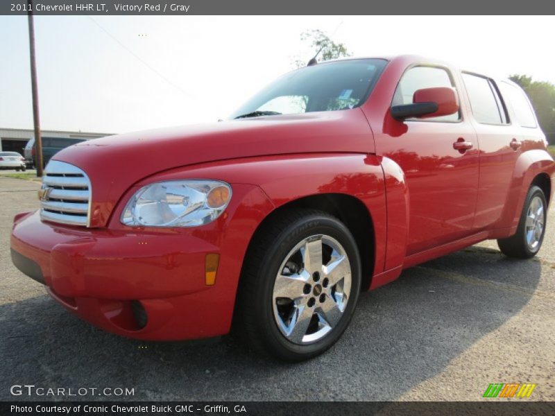 Victory Red / Gray 2011 Chevrolet HHR LT