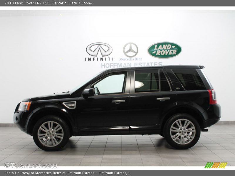 Santorini Black / Ebony 2010 Land Rover LR2 HSE