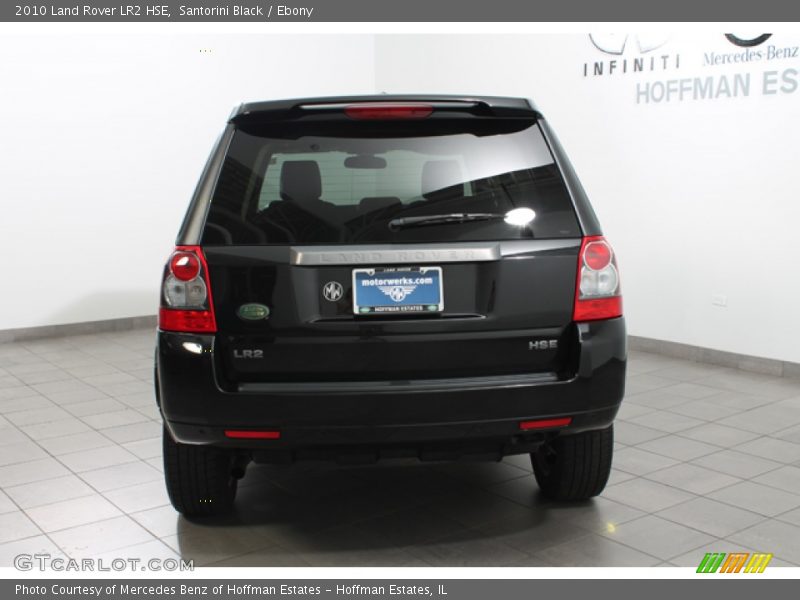Santorini Black / Ebony 2010 Land Rover LR2 HSE