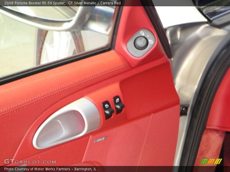 Controls of 2008 Boxster RS 60 Spyder