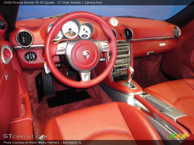 Carrera Red Interior - 2008 Boxster RS 60 Spyder 