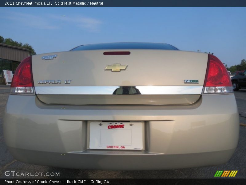 Gold Mist Metallic / Neutral 2011 Chevrolet Impala LT