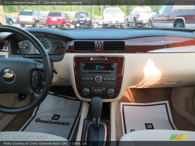 Gold Mist Metallic / Neutral 2011 Chevrolet Impala LT