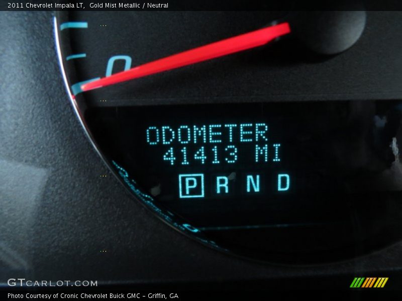 Gold Mist Metallic / Neutral 2011 Chevrolet Impala LT