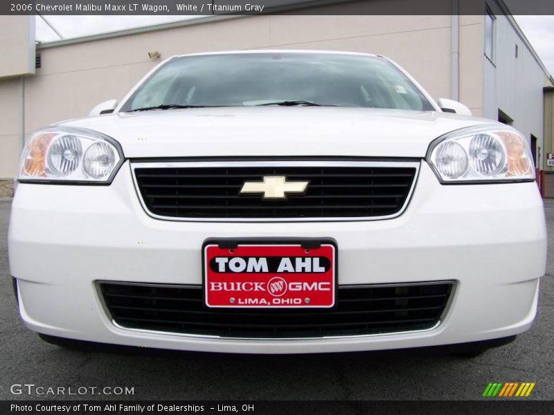 White / Titanium Gray 2006 Chevrolet Malibu Maxx LT Wagon