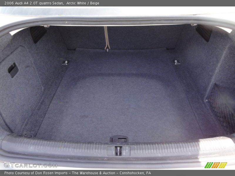 Arctic White / Beige 2006 Audi A4 2.0T quattro Sedan