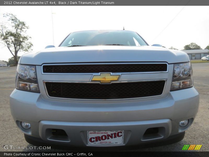 Black / Dark Titanium/Light Titanium 2012 Chevrolet Avalanche LT 4x4