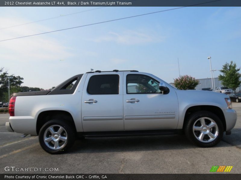 Black / Dark Titanium/Light Titanium 2012 Chevrolet Avalanche LT 4x4
