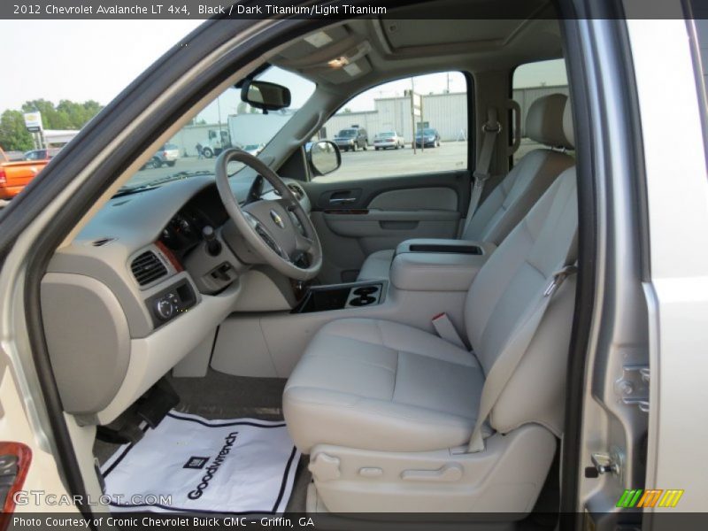  2012 Avalanche LT 4x4 Dark Titanium/Light Titanium Interior