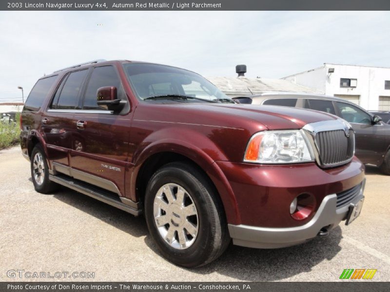  2003 Navigator Luxury 4x4 Autumn Red Metallic