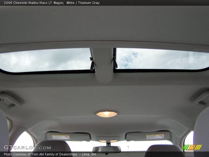 White / Titanium Gray 2006 Chevrolet Malibu Maxx LT Wagon