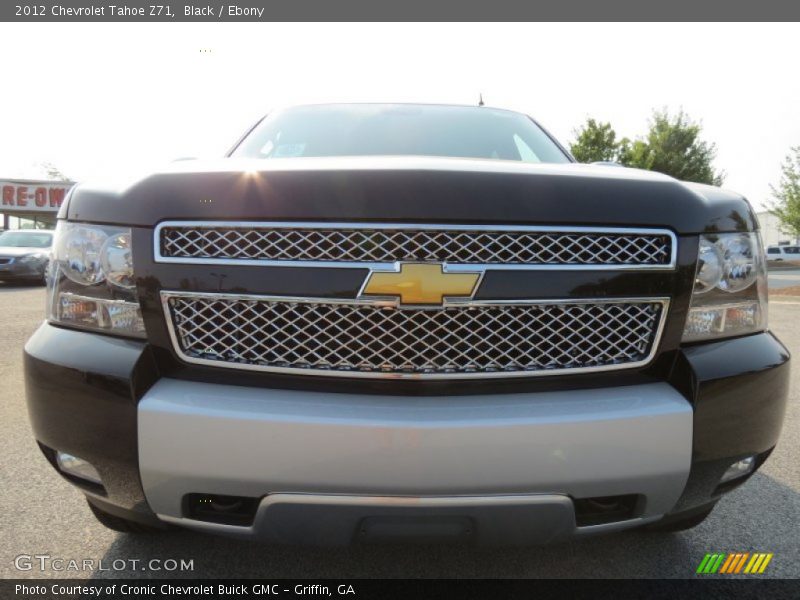 Black / Ebony 2012 Chevrolet Tahoe Z71