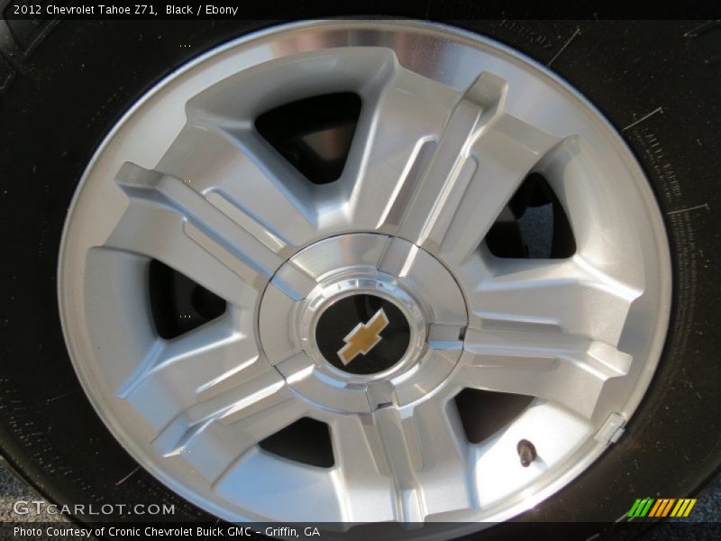 Black / Ebony 2012 Chevrolet Tahoe Z71
