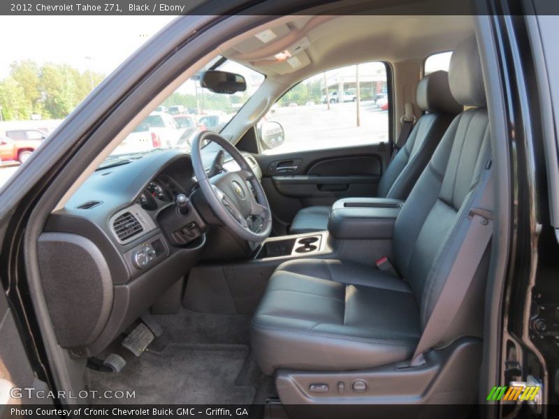 Black / Ebony 2012 Chevrolet Tahoe Z71