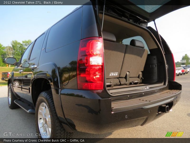 Black / Ebony 2012 Chevrolet Tahoe Z71
