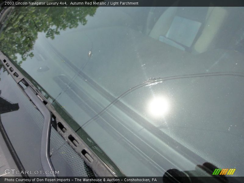 Autumn Red Metallic / Light Parchment 2003 Lincoln Navigator Luxury 4x4