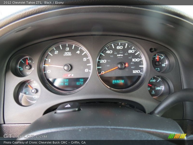Black / Ebony 2012 Chevrolet Tahoe Z71