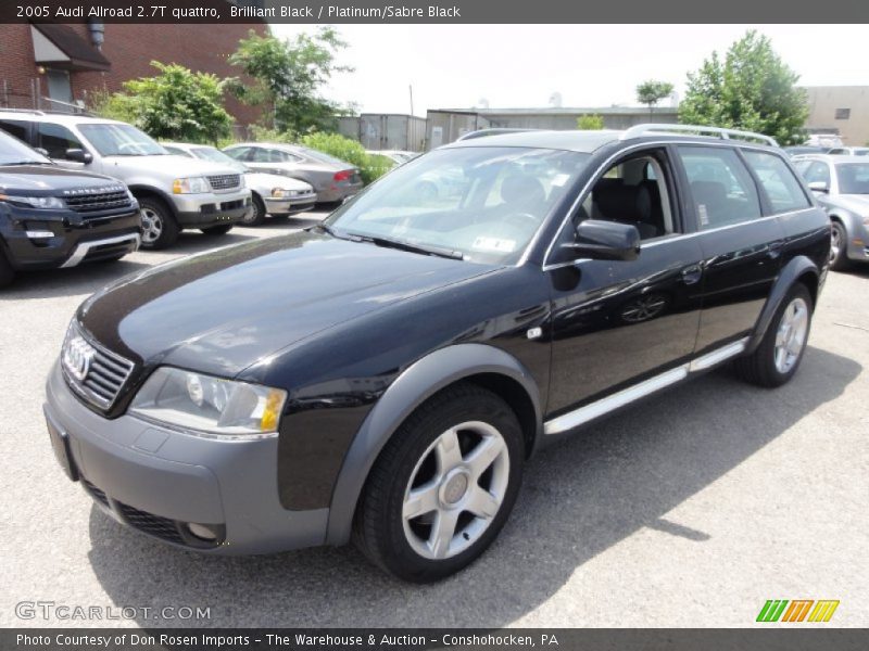 Brilliant Black / Platinum/Sabre Black 2005 Audi Allroad 2.7T quattro