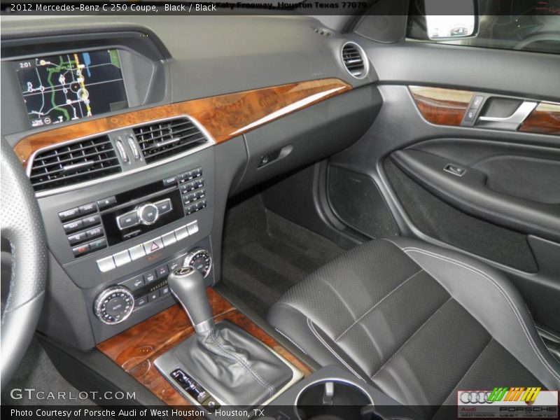 Black / Black 2012 Mercedes-Benz C 250 Coupe