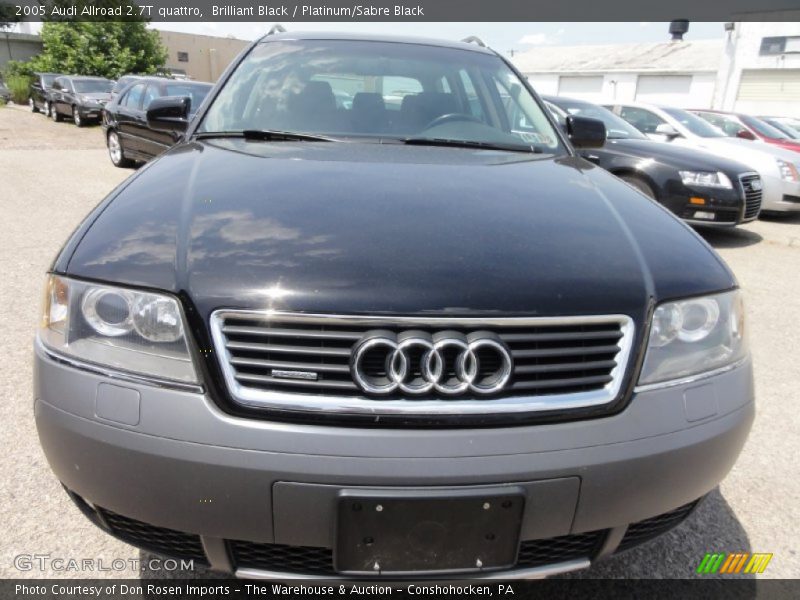 Brilliant Black / Platinum/Sabre Black 2005 Audi Allroad 2.7T quattro