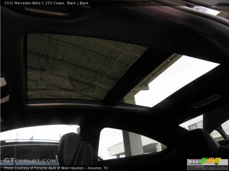 Black / Black 2012 Mercedes-Benz C 250 Coupe