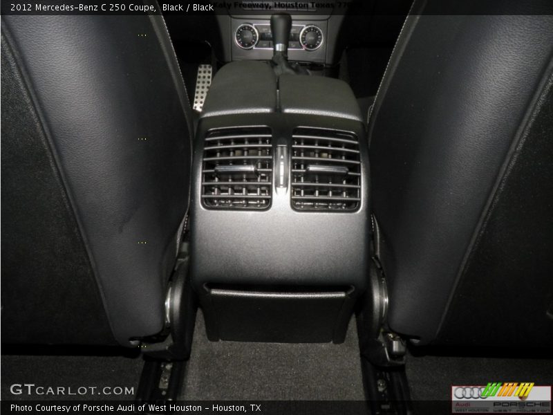 Black / Black 2012 Mercedes-Benz C 250 Coupe