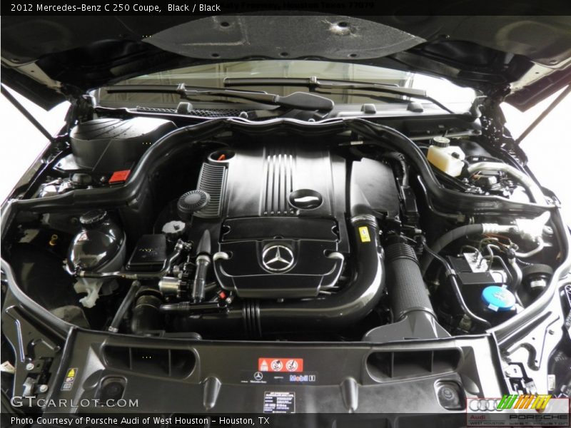 Black / Black 2012 Mercedes-Benz C 250 Coupe