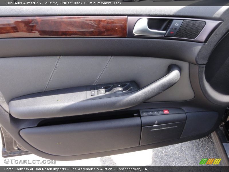Brilliant Black / Platinum/Sabre Black 2005 Audi Allroad 2.7T quattro