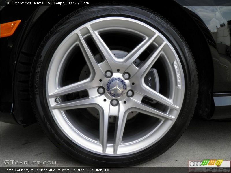 Black / Black 2012 Mercedes-Benz C 250 Coupe