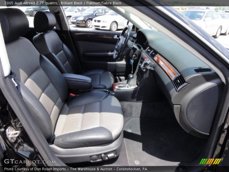 Brilliant Black / Platinum/Sabre Black 2005 Audi Allroad 2.7T quattro