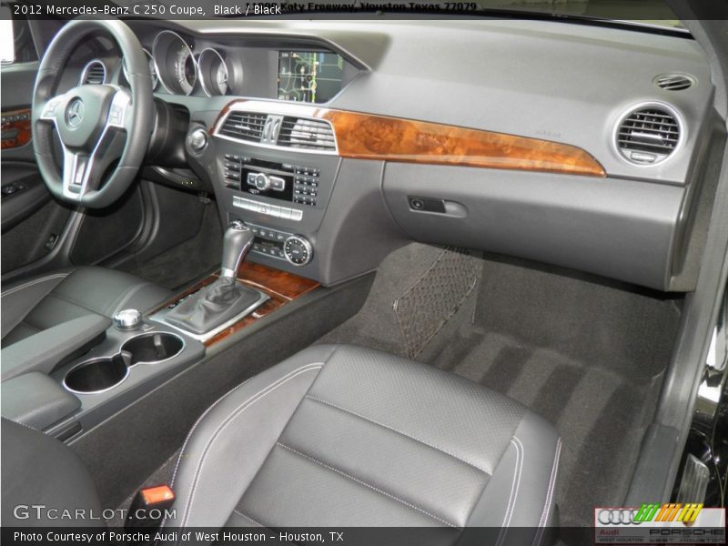 Black / Black 2012 Mercedes-Benz C 250 Coupe