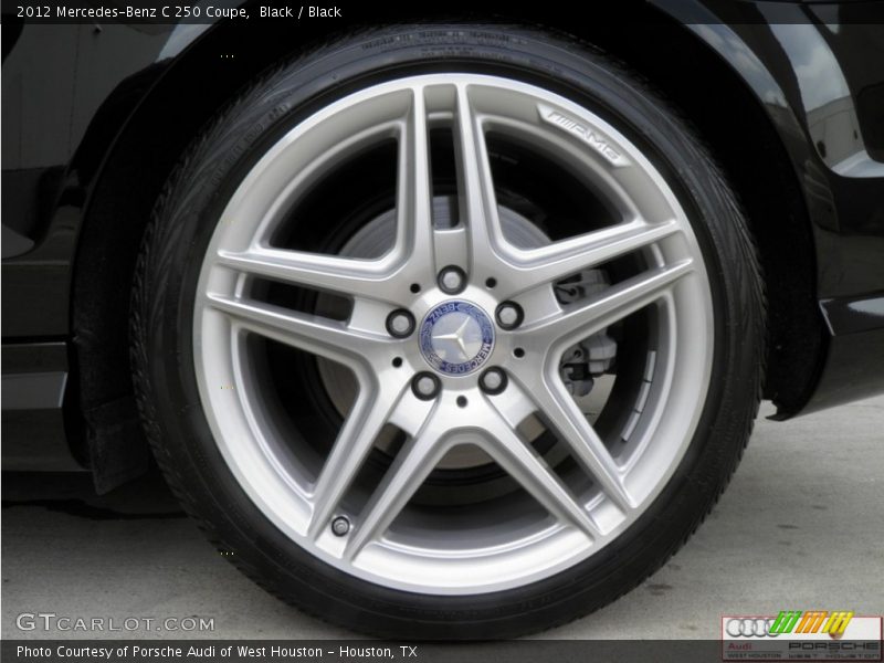 Black / Black 2012 Mercedes-Benz C 250 Coupe