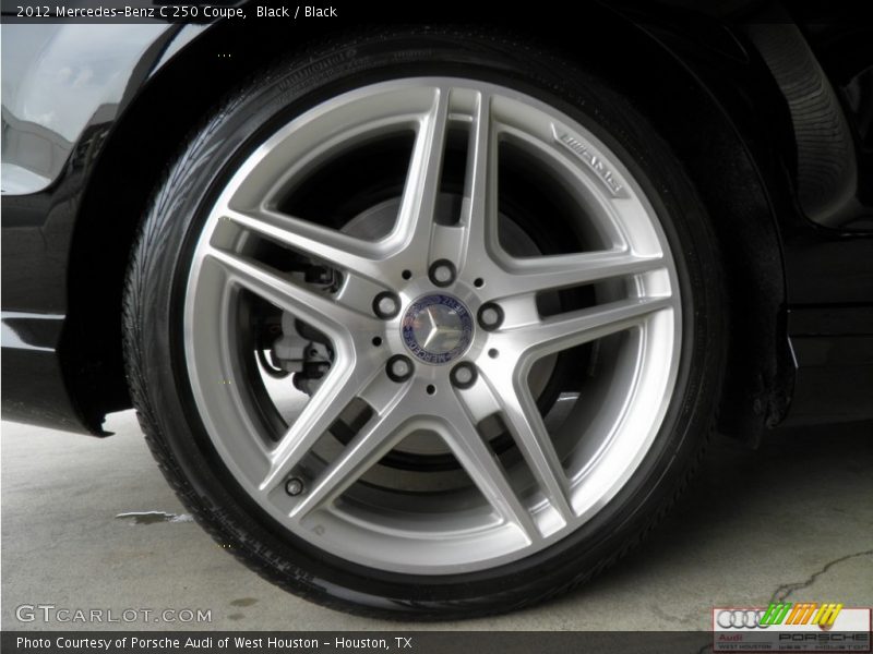 Black / Black 2012 Mercedes-Benz C 250 Coupe